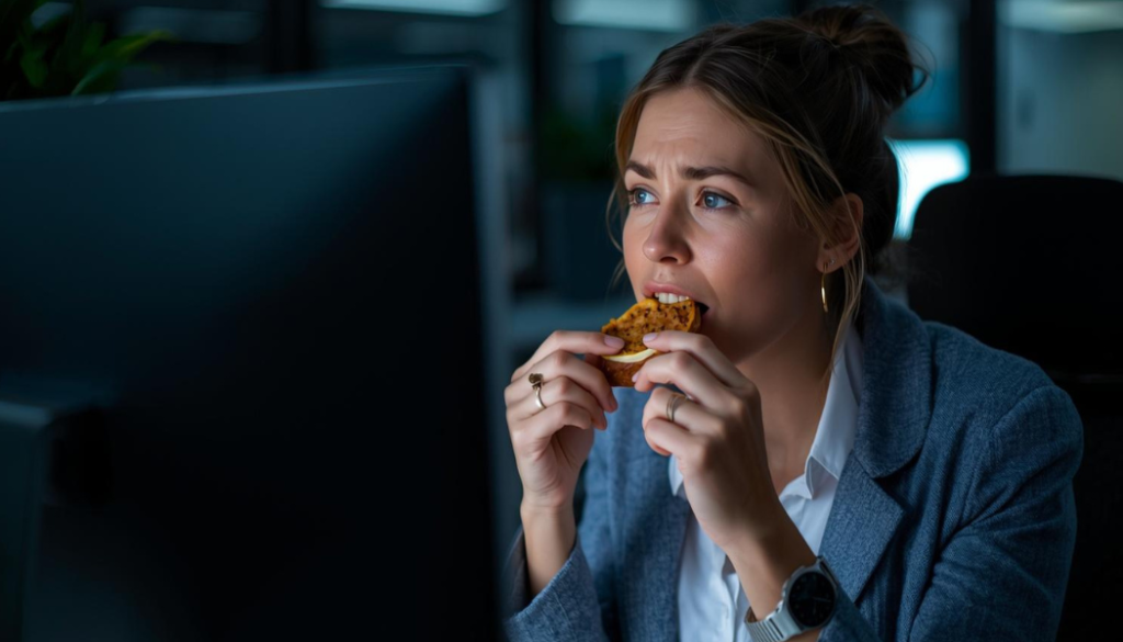 Manger sans faim et être déconnecté de ses sensations alimentaires